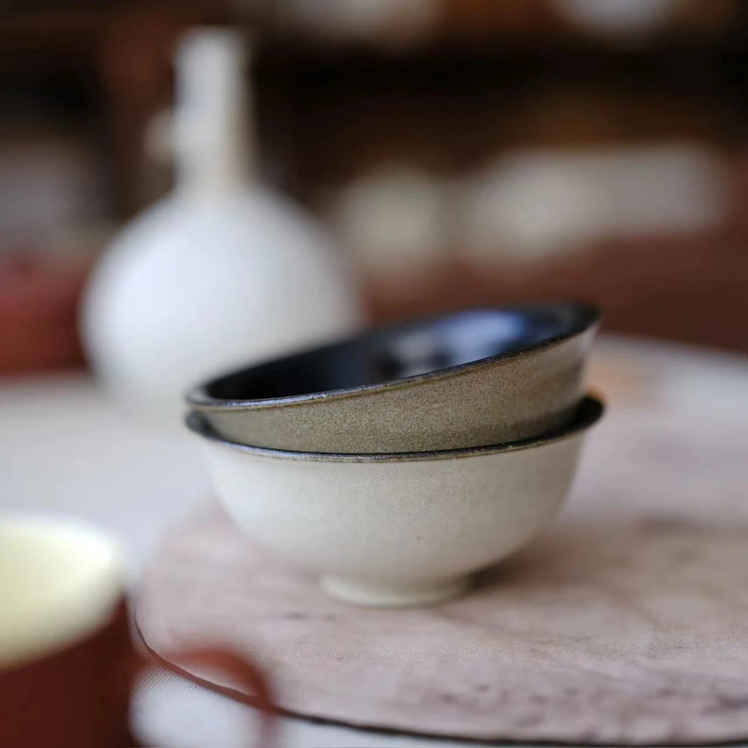 小喜宅 澜夜撞色小碗（直径约13cm，高度6cm）