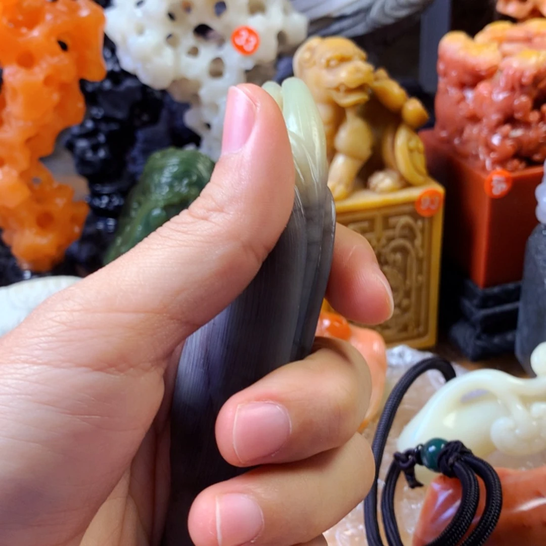 【闪购商品】寿山石从*后寿山石纯手工雕刻