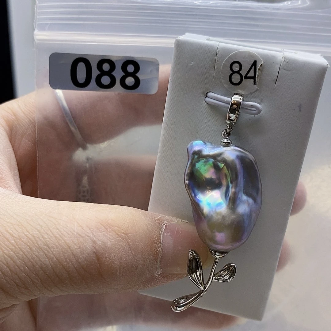 颈饰合金淡水珍珠