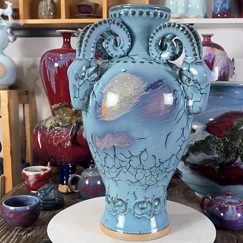 瓷片心**语神垕镇钧瓷艺术