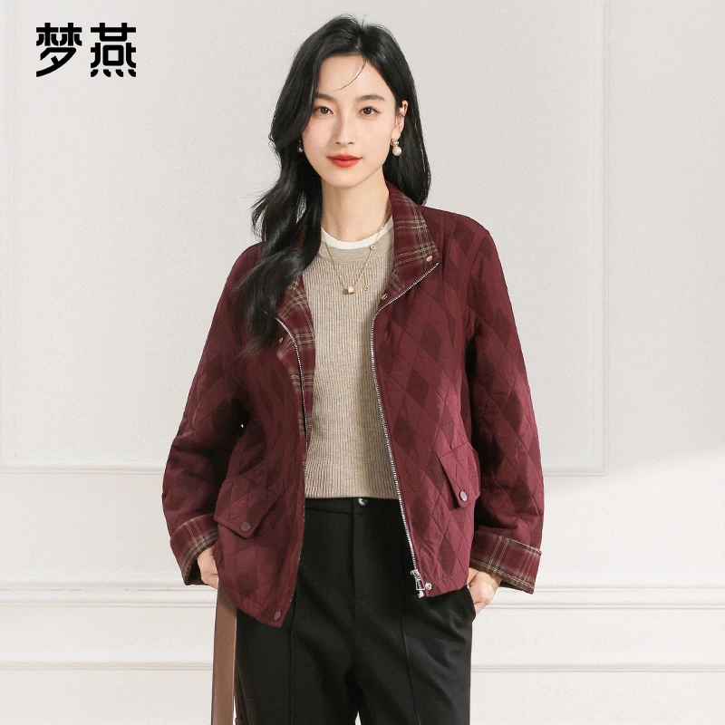 梦燕春秋女时尚百搭气质大方宽松休闲舒适简约显瘦外套AA09B5031