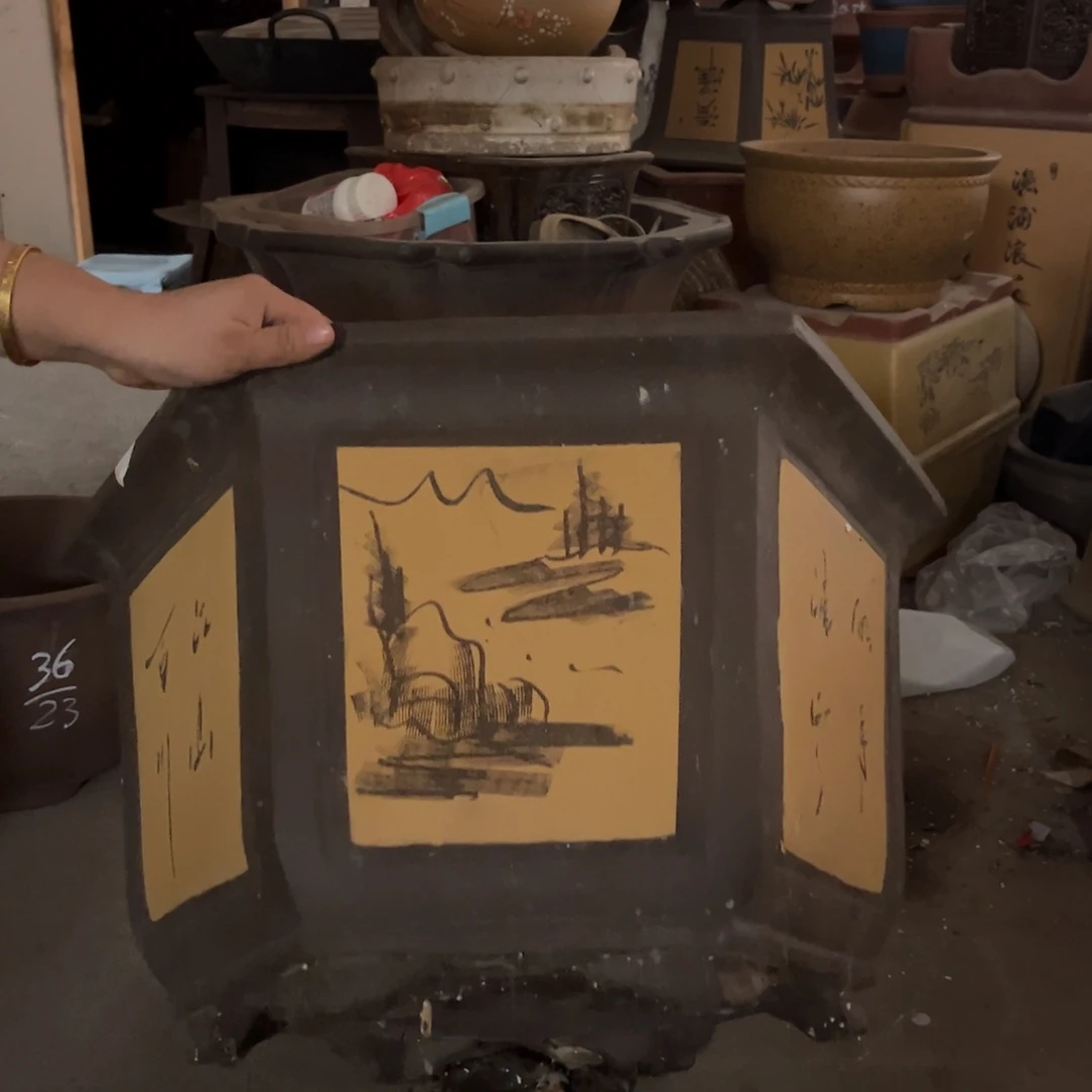 紫砂花盆紫砂工艺厂