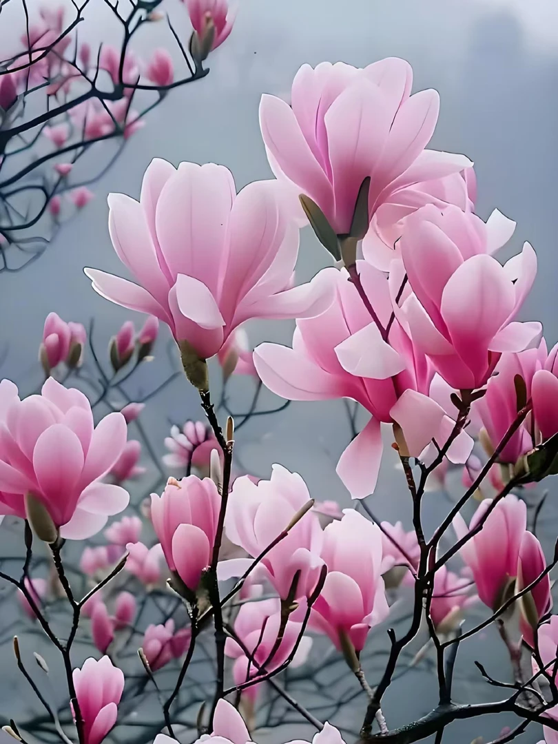 红粉佳人玉兰花盆栽地栽南北方适宜种植