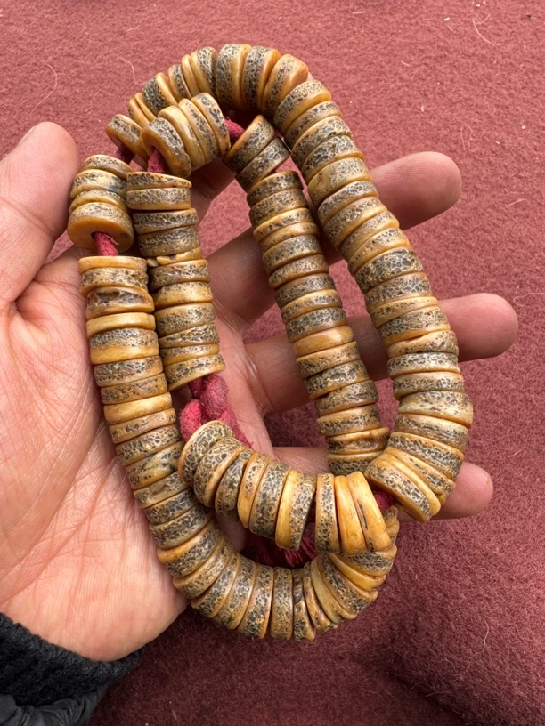 藏弟出品藏区老念珠嘎108，尺寸1.4