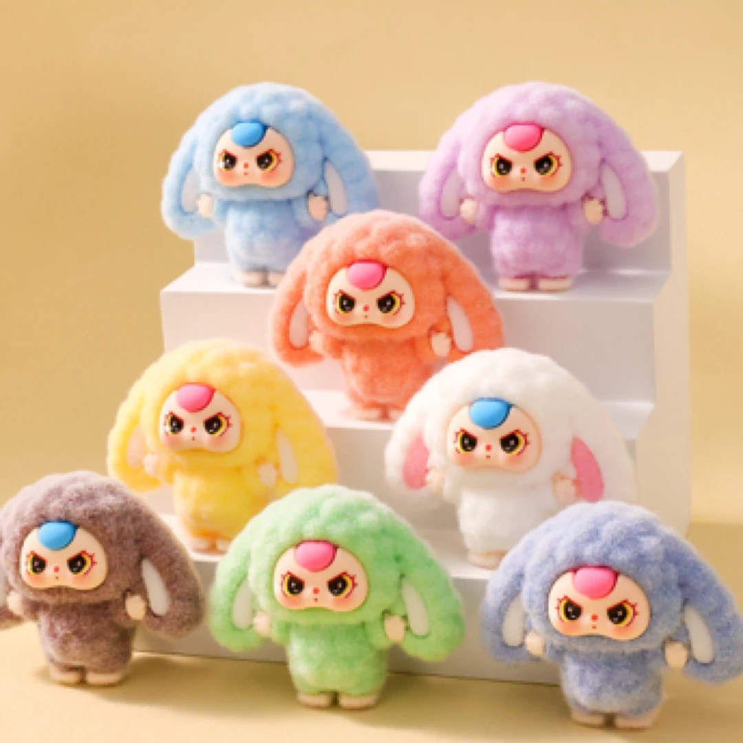 【双许愿，没有试拆】卡通babythree盲盒植绒娃三岁萌粒公仔diy盲袋