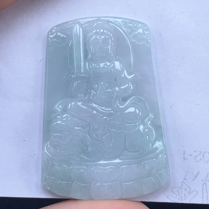 颈饰未镶嵌翡翠文殊