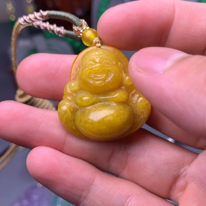 翡翠未镶嵌颈饰吊坠