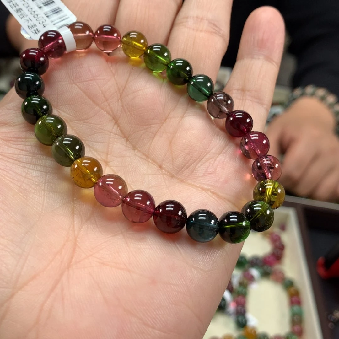 碧玺手链未镶嵌8.2左右