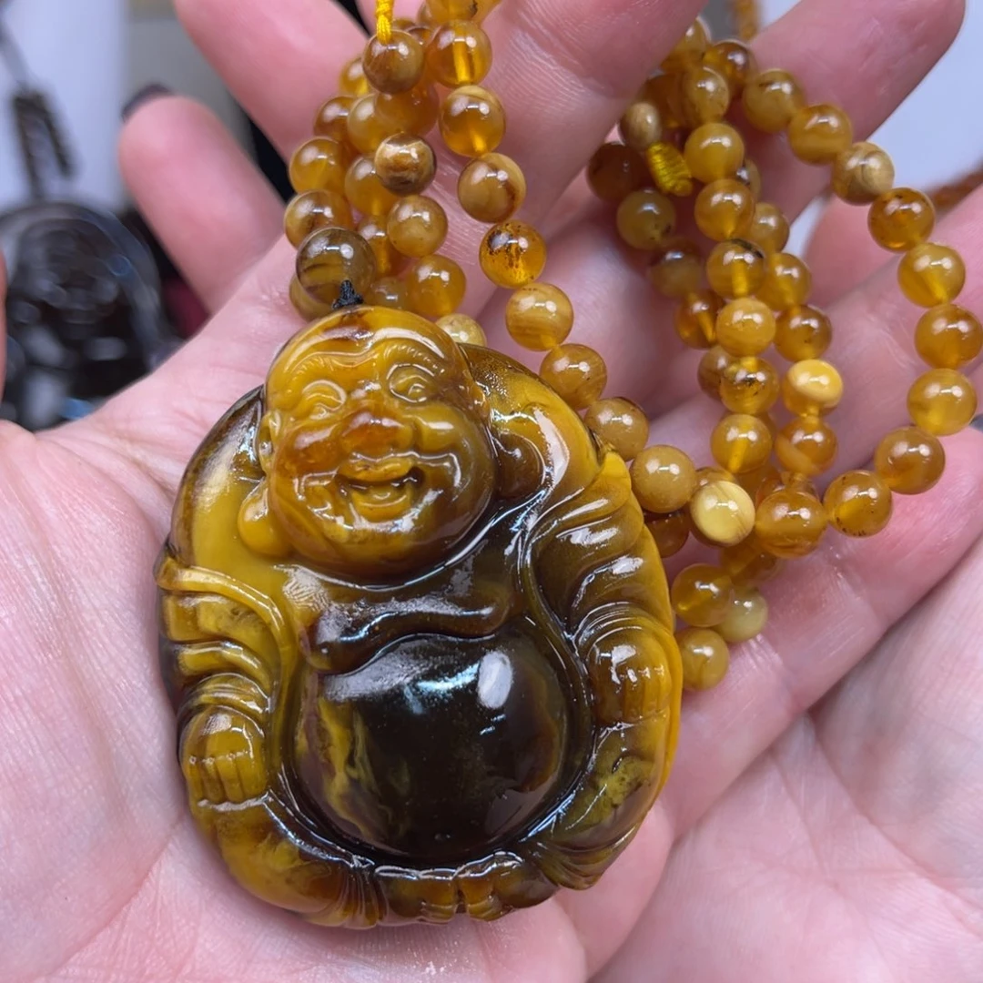 琥珀手链未镶嵌琥珀蜜蜡