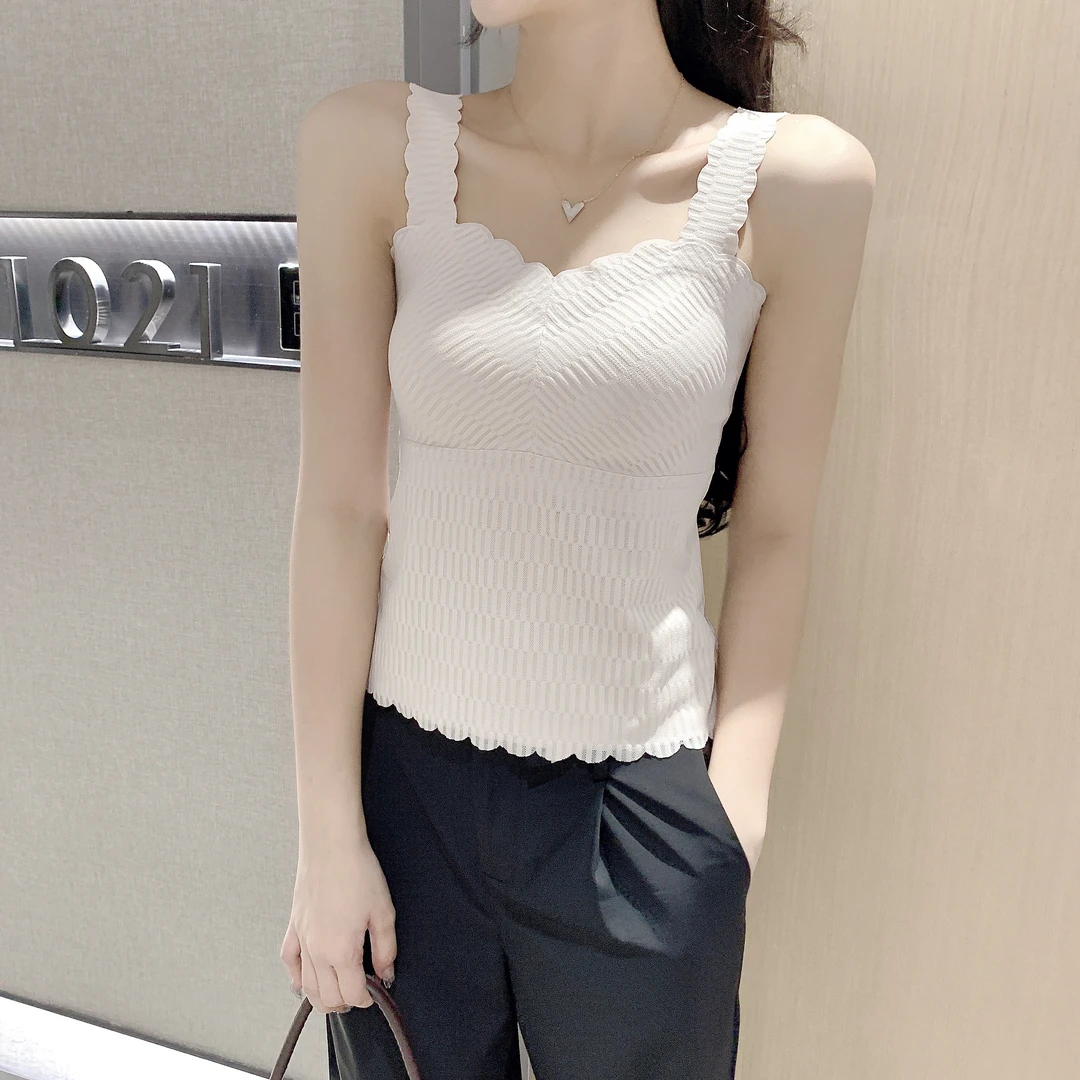 美背内衣文胸一体无痕打底防走光免穿文胸吊带美背 336#