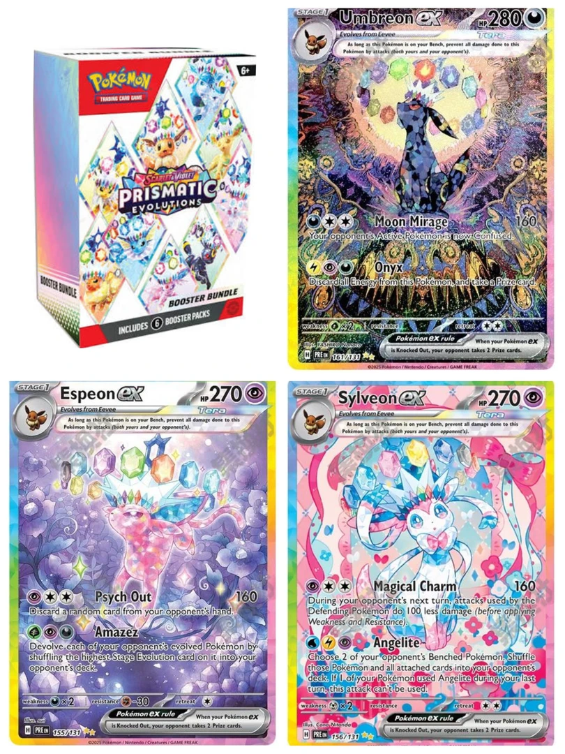 欧皇老K | 美版宝可梦 SV8.5伊布Bundle ·PTCG盲盒【代拆】