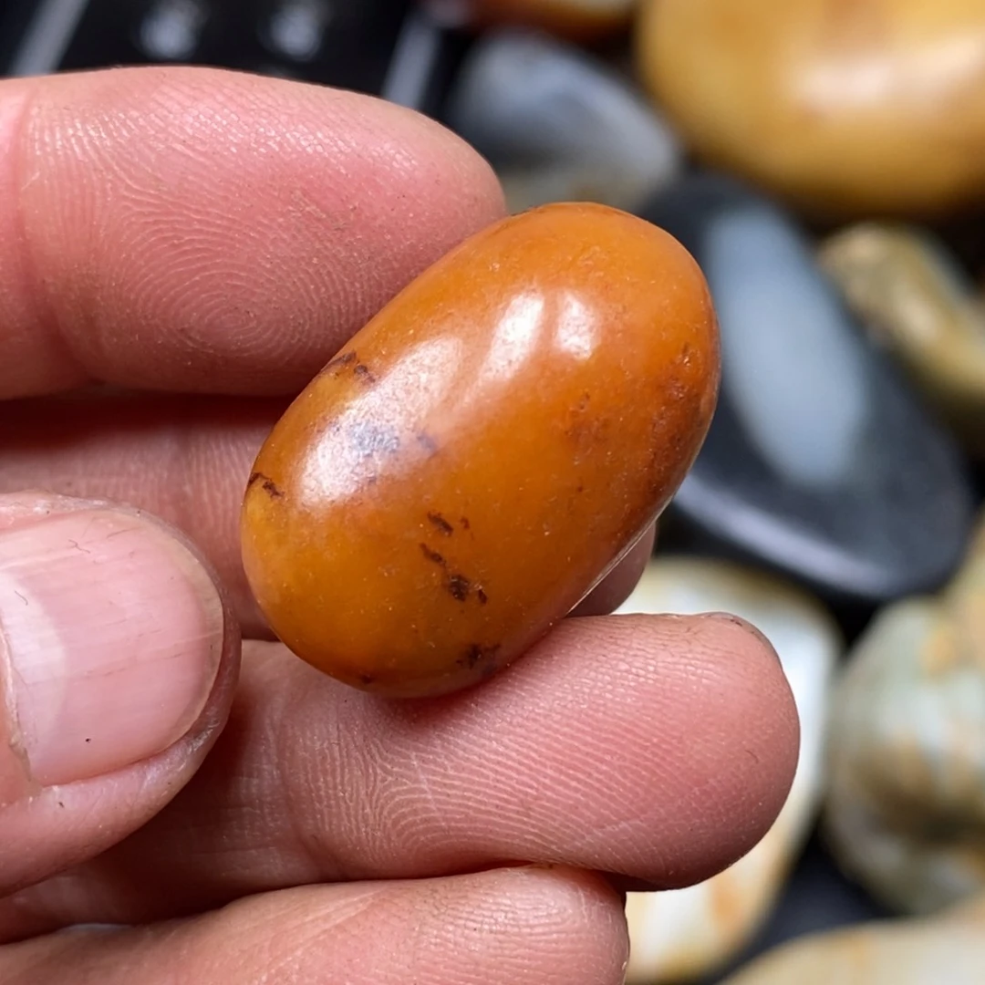 和田玉挂件银S925镀金镶嵌