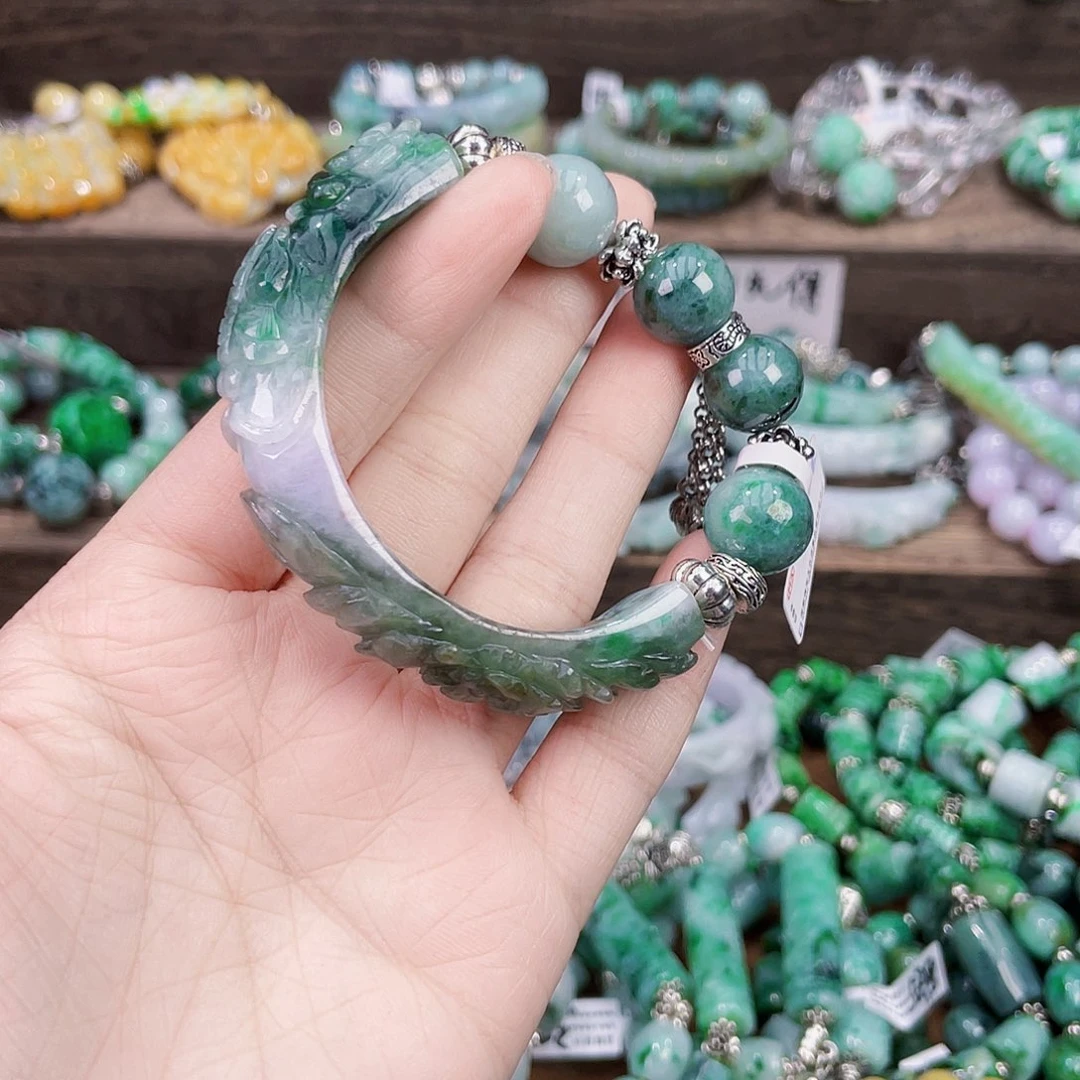 人***钱未镶嵌手链翡翠手链