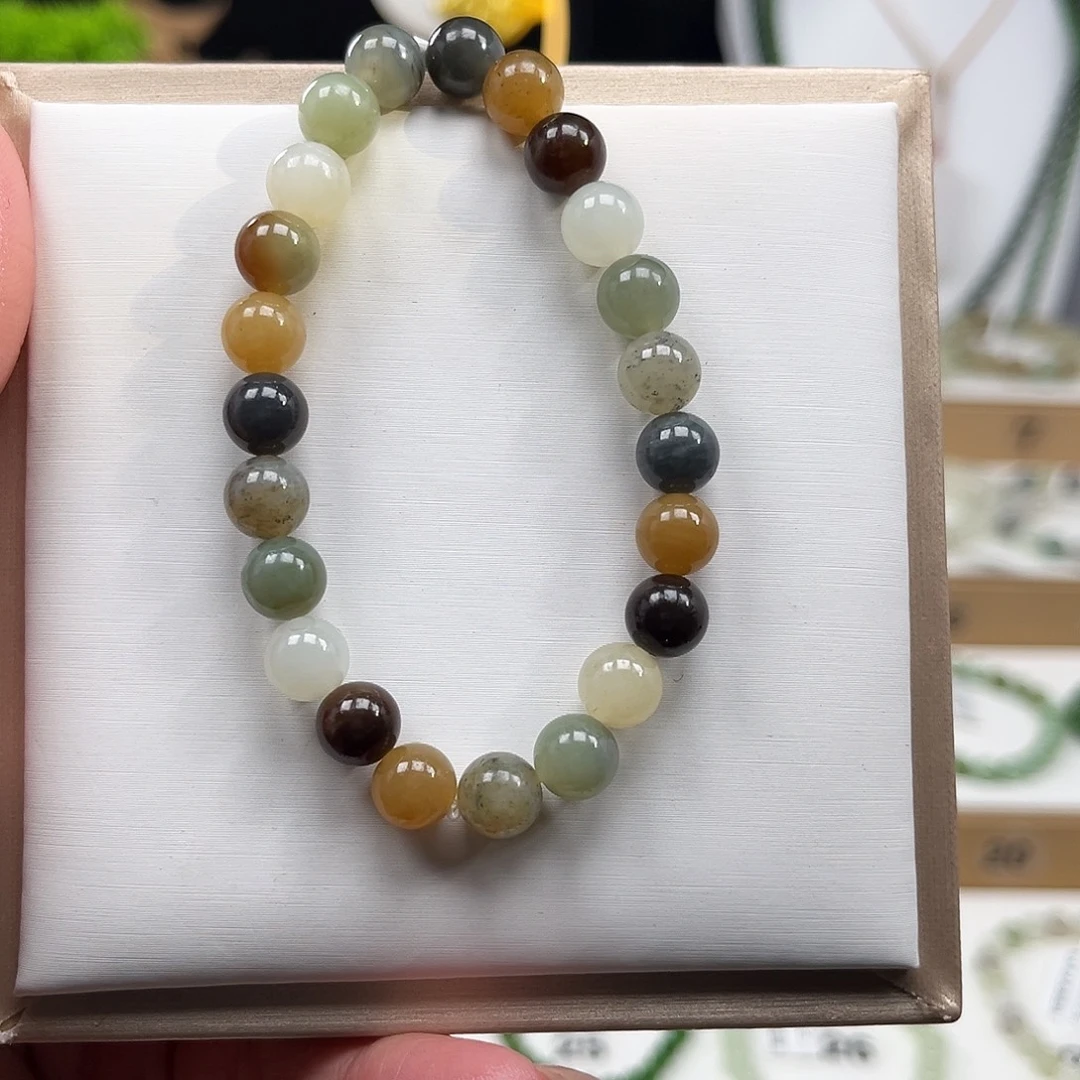 趣***也和田玉未镶嵌手串