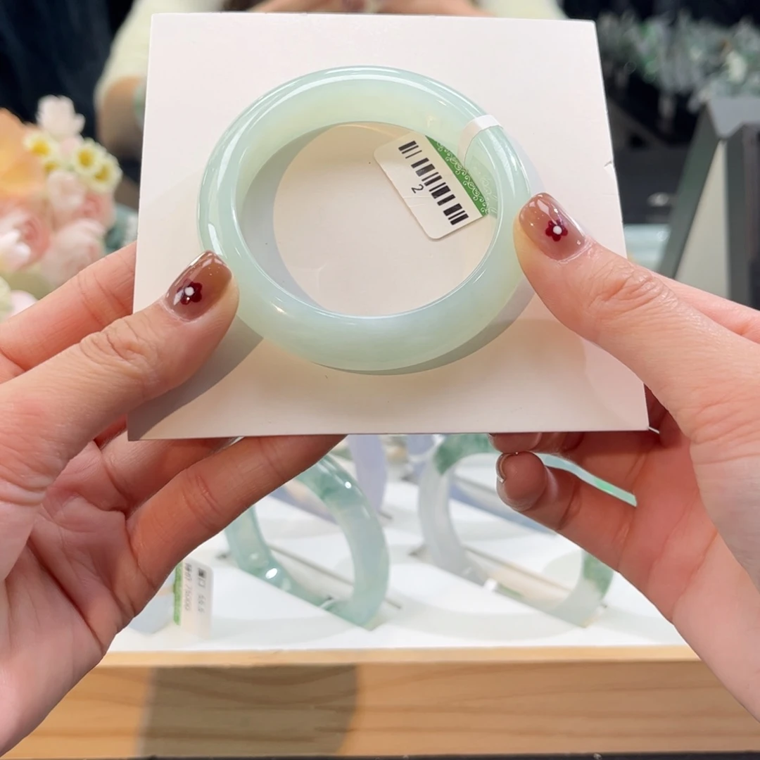 翡翠手镯未镶嵌编号2