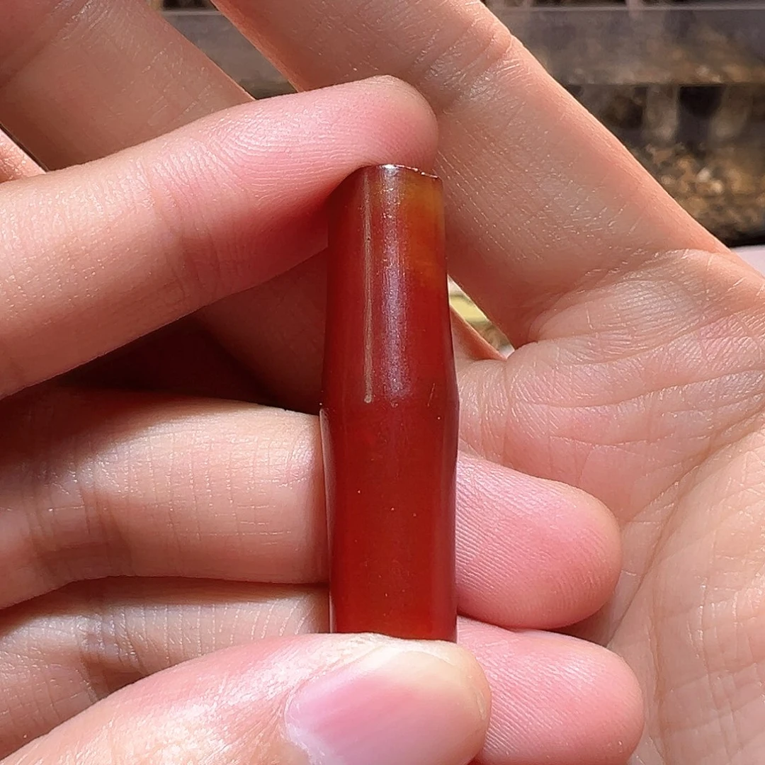 玛瑙/玉髓管未镶嵌喜****子