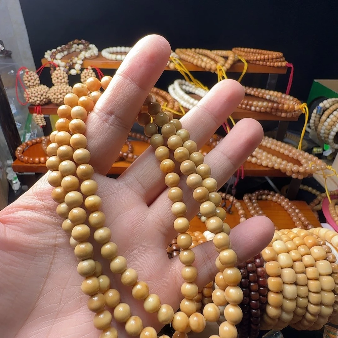 龙脊菩提吊坠老料圆珠卡7