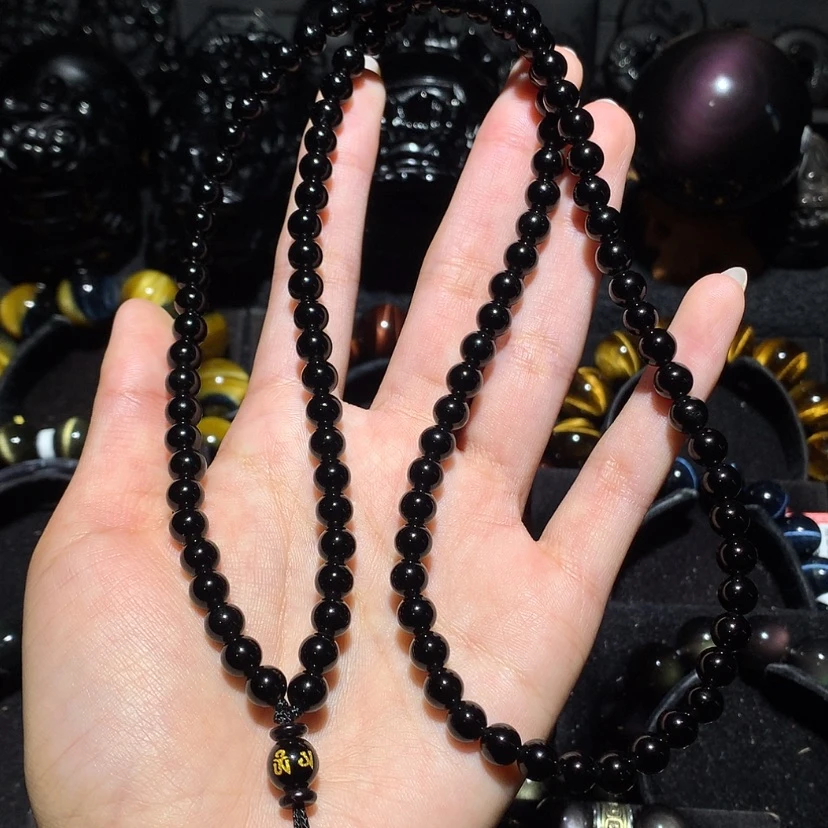 【闪购商品】未镶嵌黑曜岩珠宝奇石老*