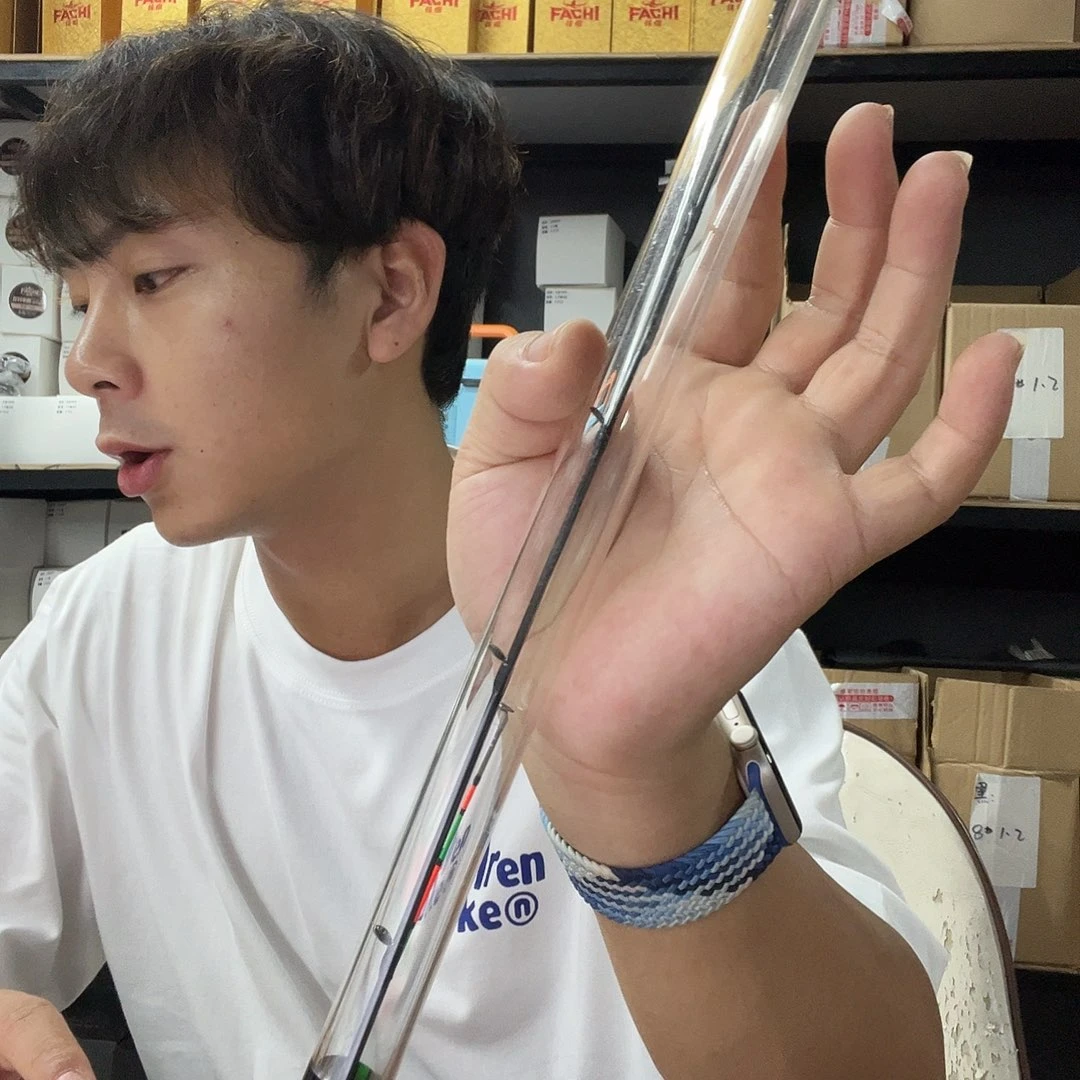 欧贝斯特 弯头筏钓杆稍