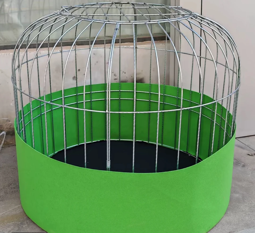 斗鸡养殖罩笼 镀锌材质铁罩笼 直径90cm 中号笼罩直径114大号罩笼