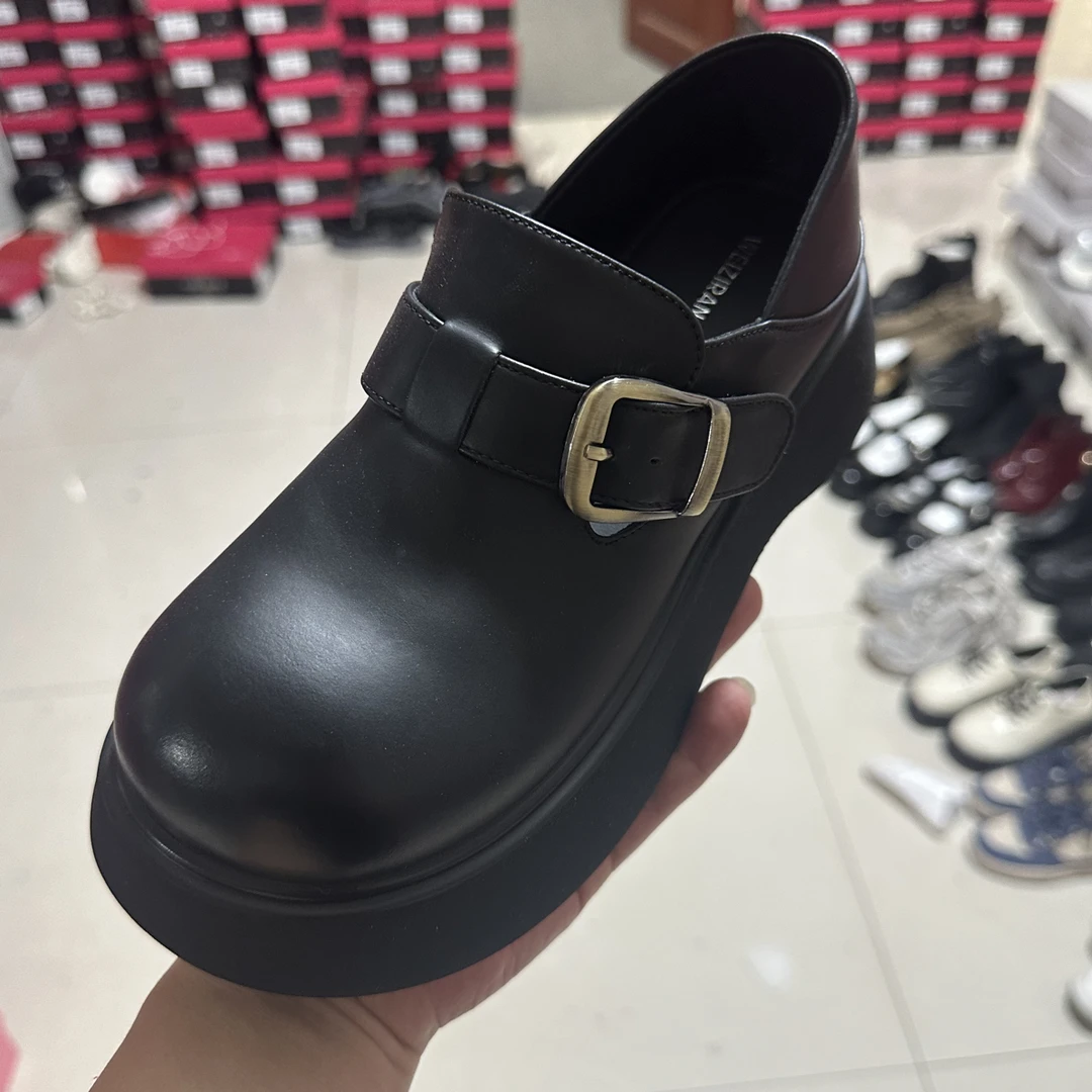 625厚底超轻新款乐福鞋