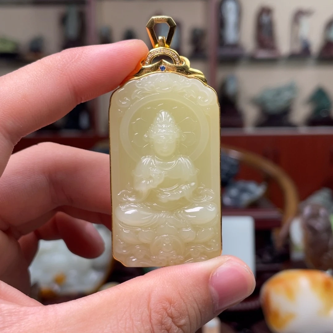 未镶嵌和田玉挂件淮****店