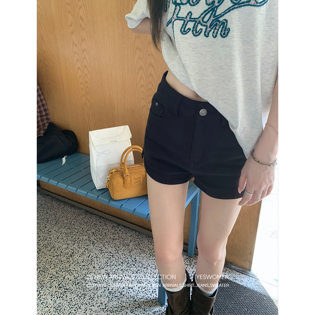 YESWOMEN【DA】 萬能小短裤·莱*赛尔棉混纺柔软 显腿长XY0051C2041