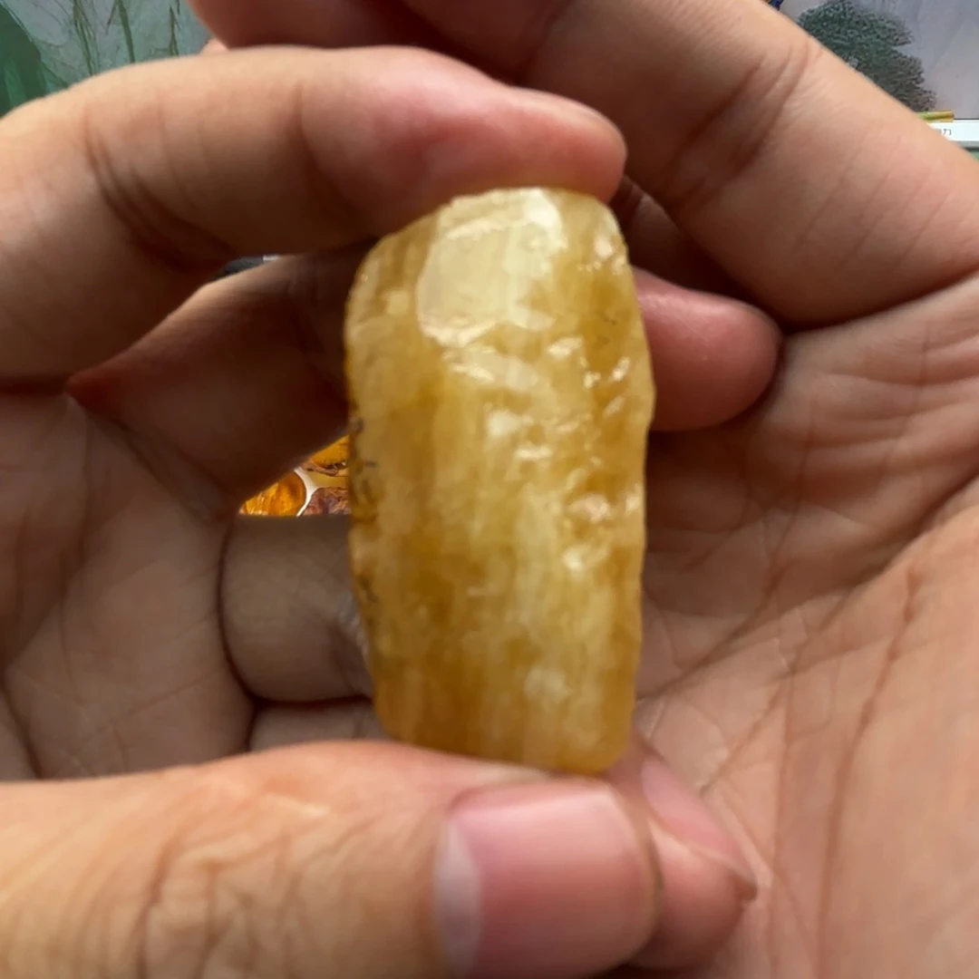 l***z定制琥珀未镶嵌蜜蜡原石不退不换