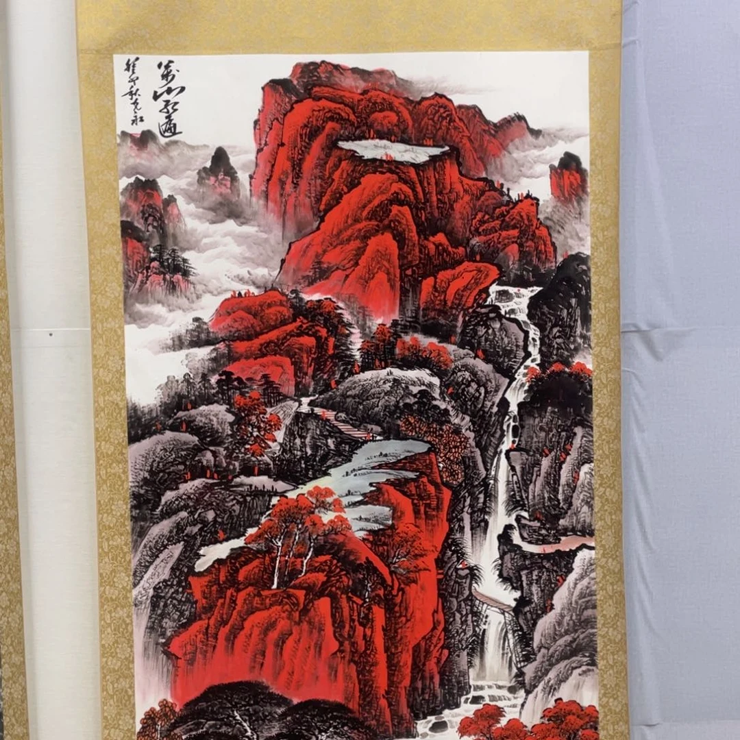 国画老师手笔手绘作品y