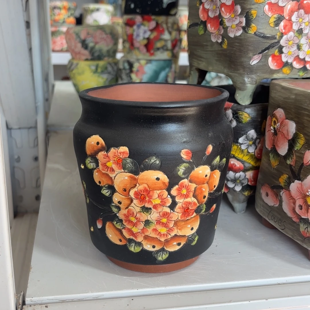 景德镇手绘花盆陶瓷10/15