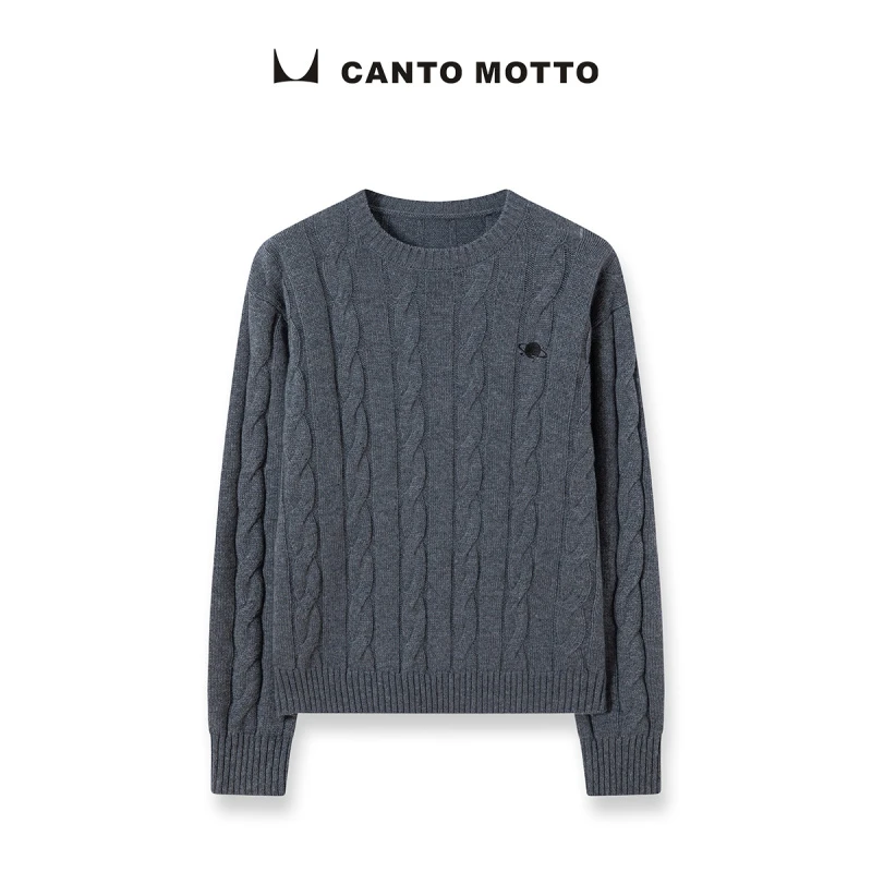 【美羊羊MYY】甄选雾道 CANTO MOTTO时尚女式针织衫WDA540428B