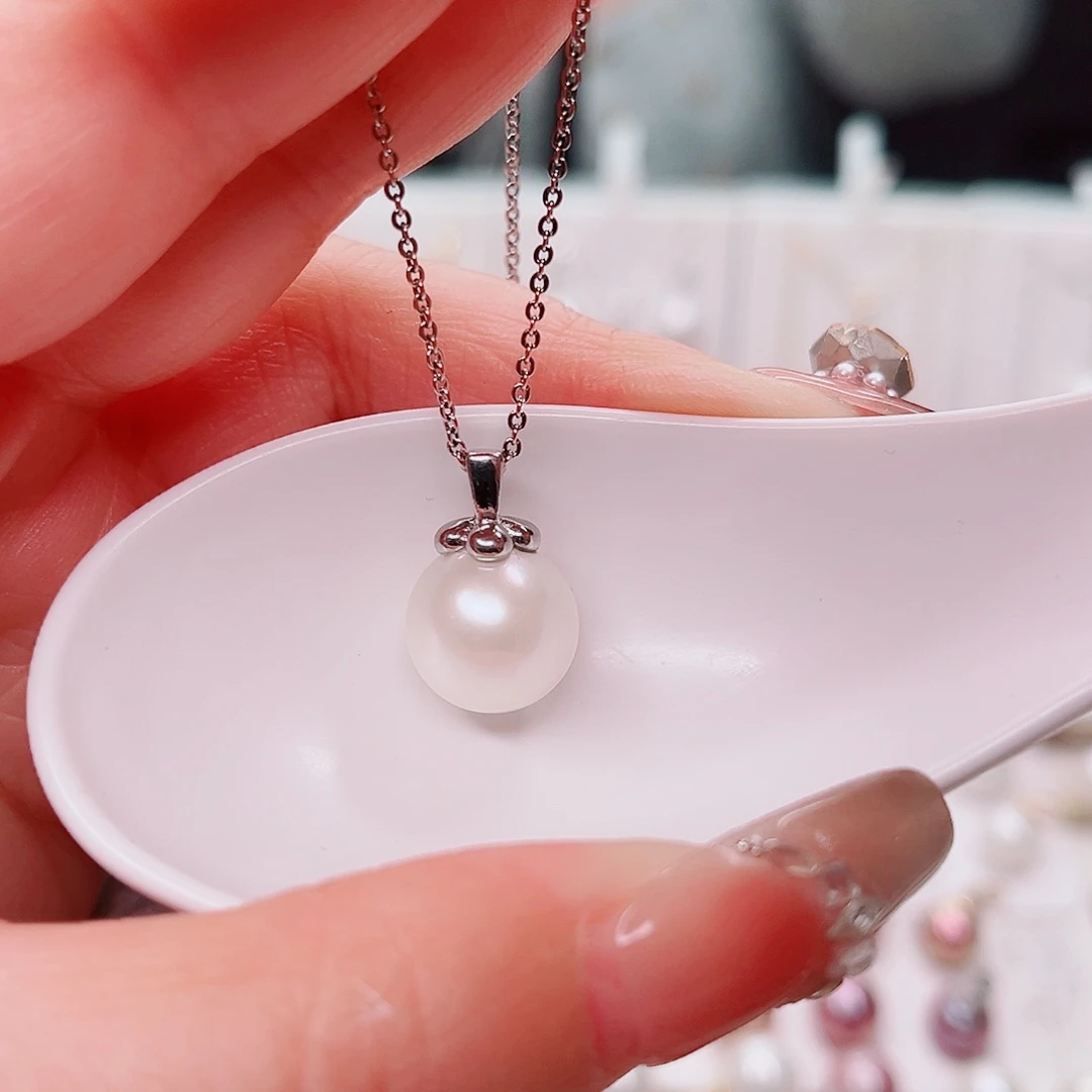 吊坠(赠链)合金淡水珍珠