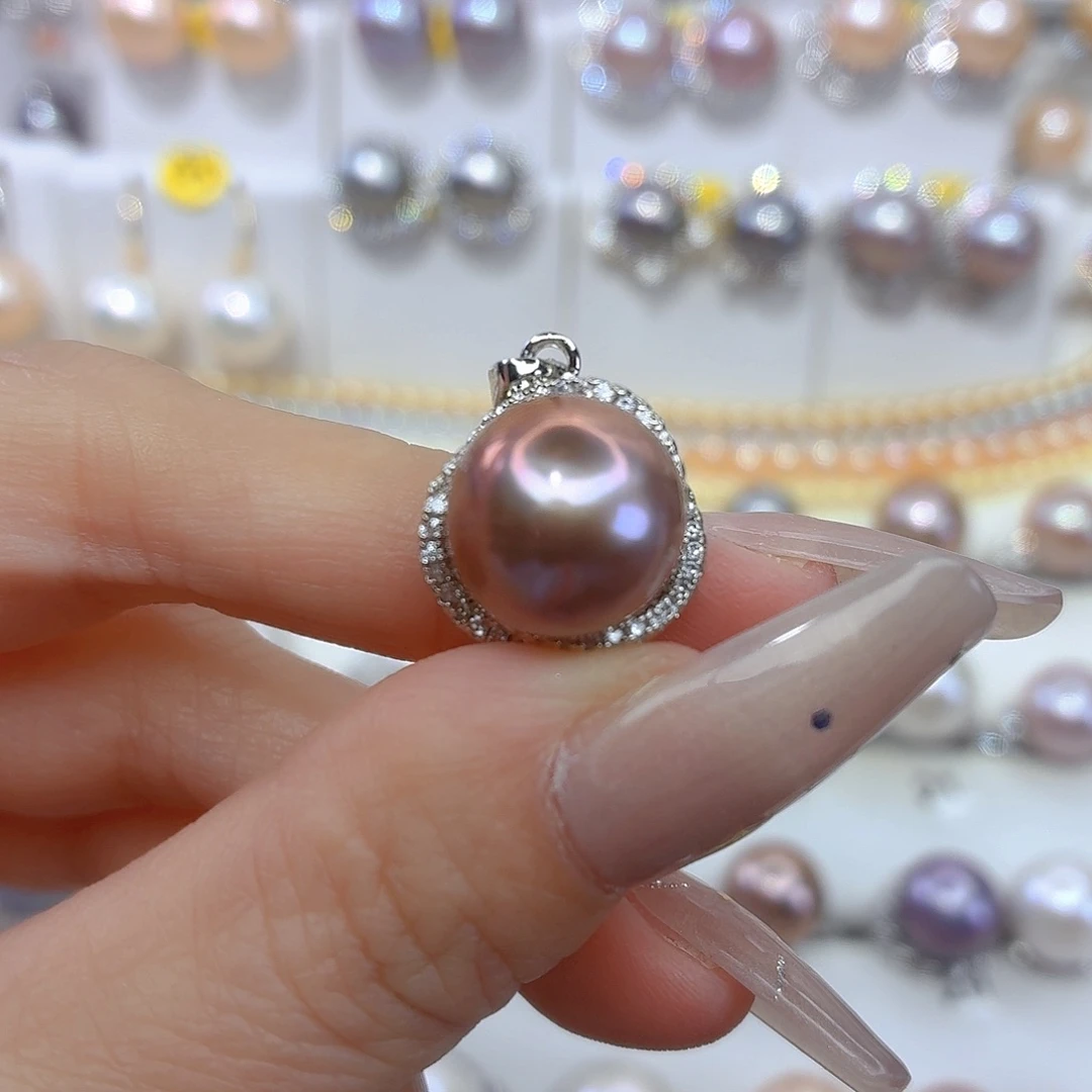 合金颈饰淡水珍珠