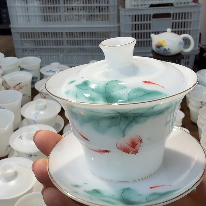 微瑕冰种专场竹节三才荷花90