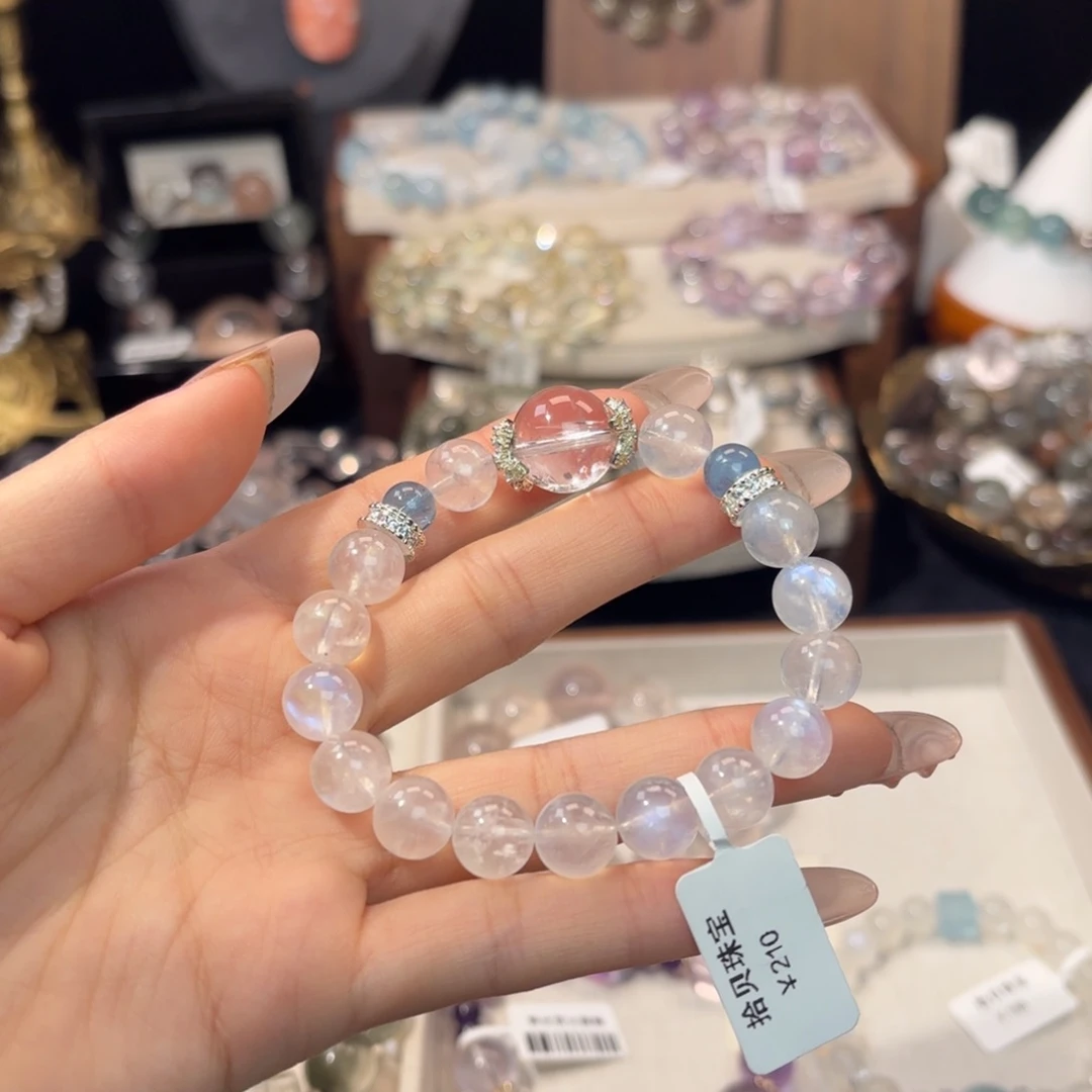 水晶手链未镶嵌布*、水晶鱼