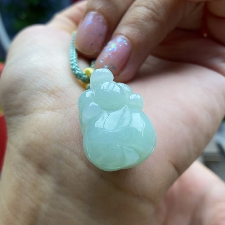 翡翠未镶嵌颈饰吊坠7