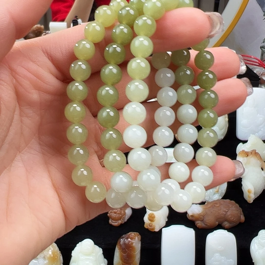 和田玉手链未镶嵌