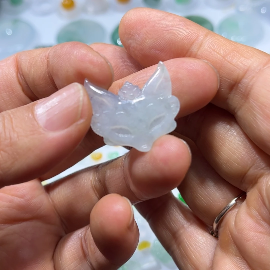 定制翡翠未镶嵌面具