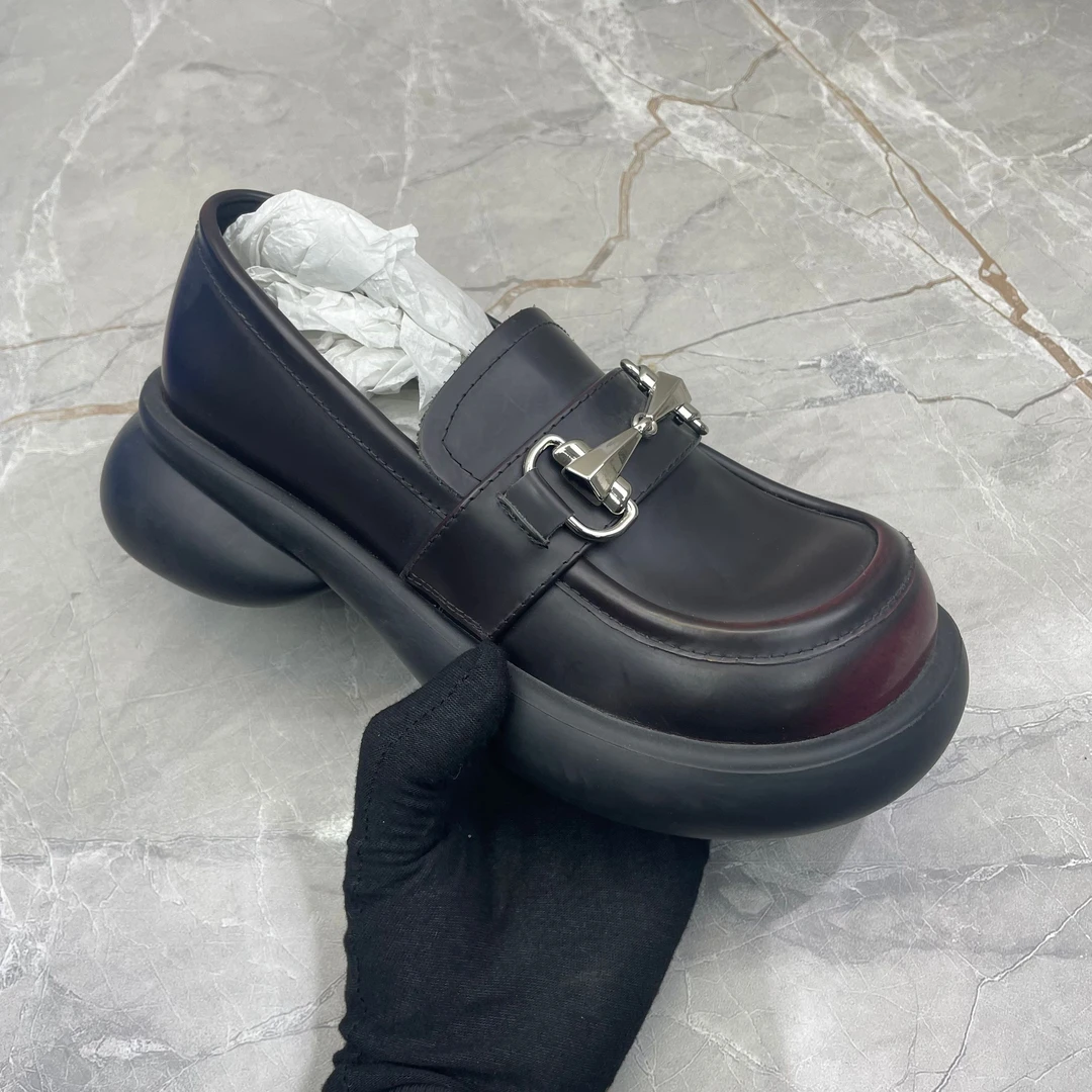 f (孤品)  36/37/38码单鞋女 (牛皮)01-12红