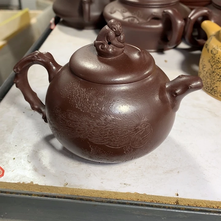 紫砂茶壶原矿手工264