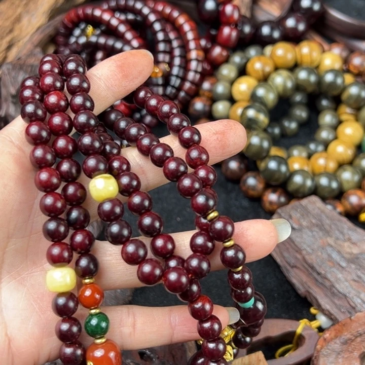 泗***家手串/手链黄花梨/降香黄檀