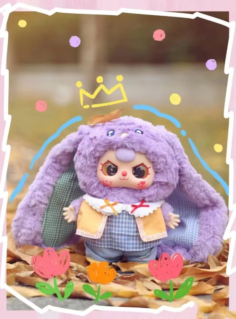 娃三岁400%大体二代毛绒盲盒