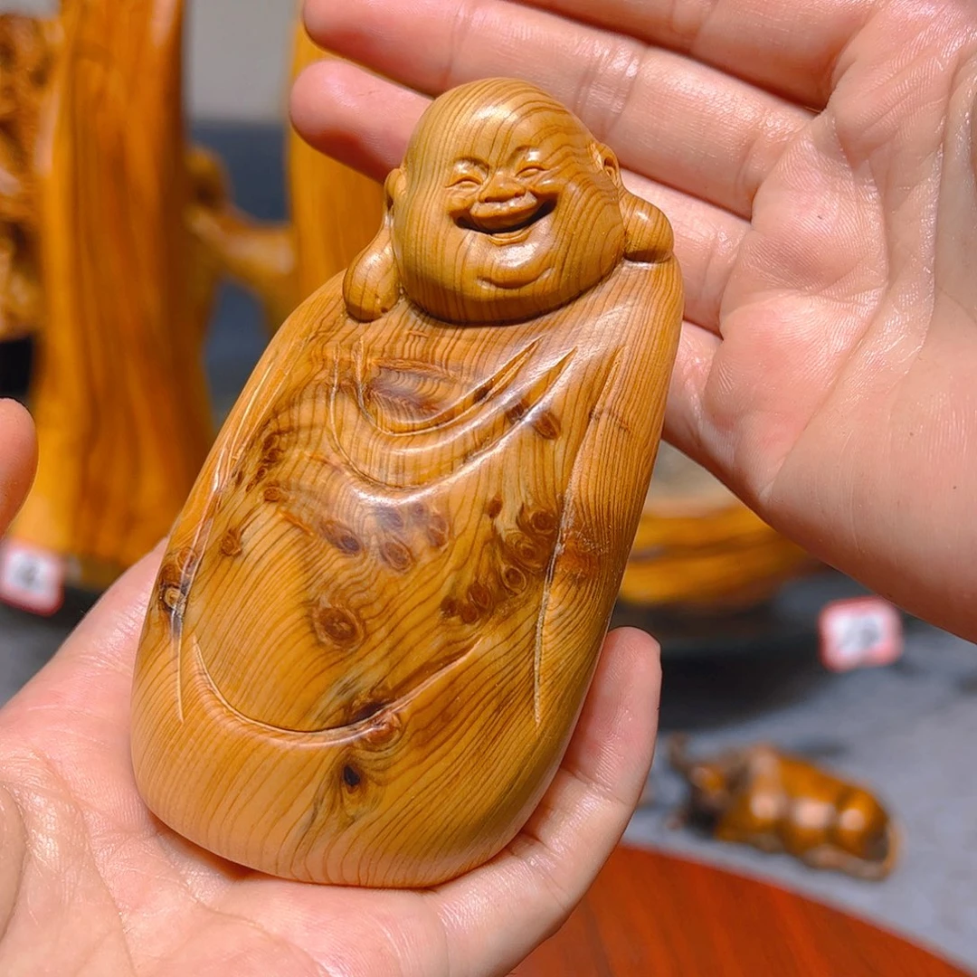 柏木崖柏木手把件摆件