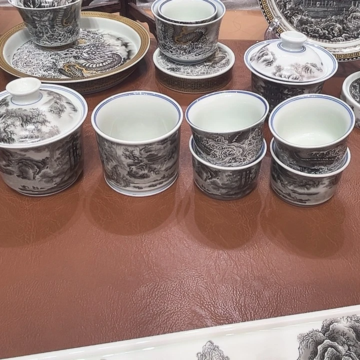 摆件墨*景德镇陶瓷研究所从事生产