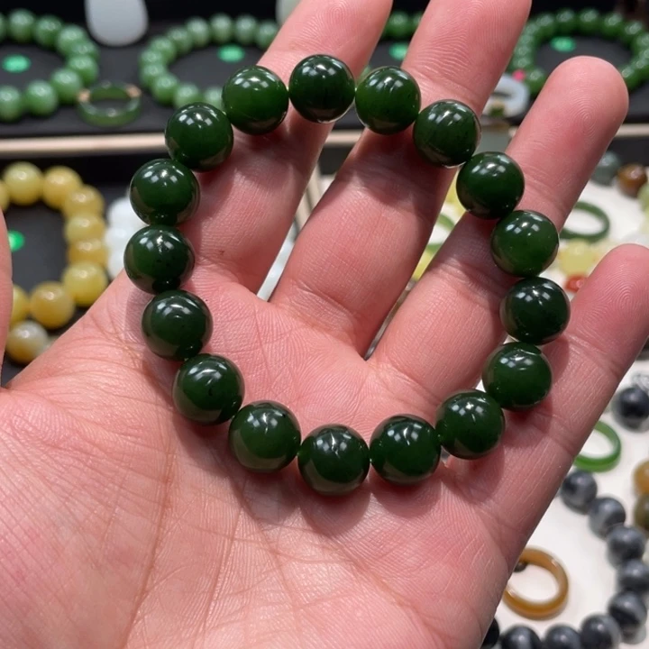 和田玉未镶嵌手串