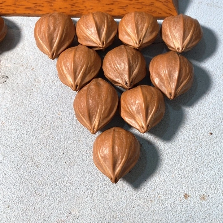 手串橄榄核2342精品4花老树王蒜头铁核9+1颗