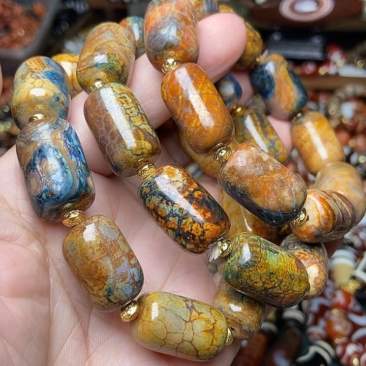 玛瑙/玉髓未镶嵌手链发一条