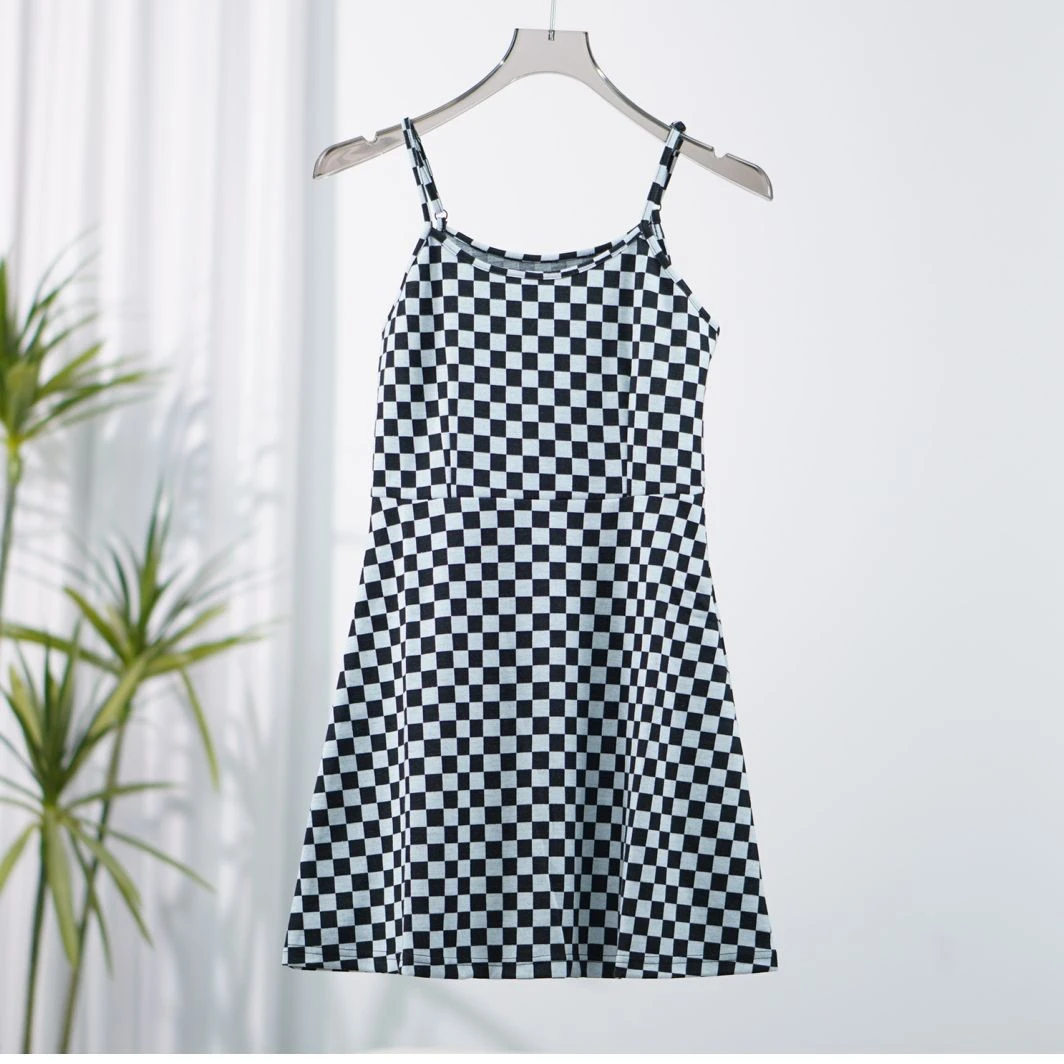 一路童行 谷系列  B005 女装 撤柜时尚吊带连衣裙 221XLY401