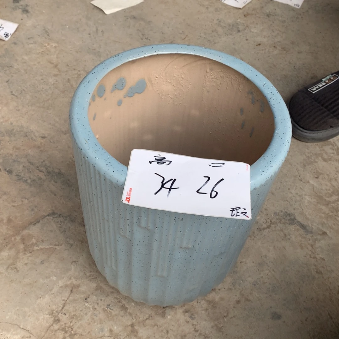 瑕疵高温陶瓷花盆