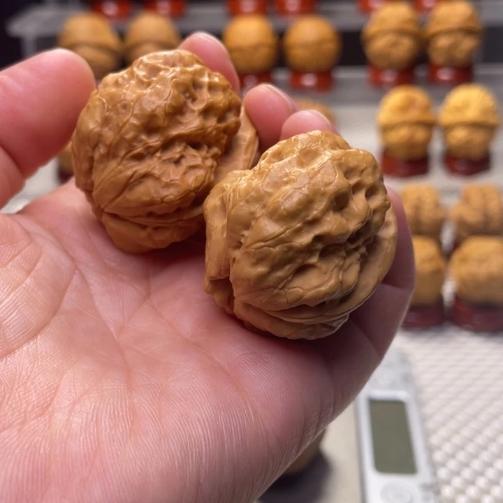 文玩核桃把件简*556金玉满堂